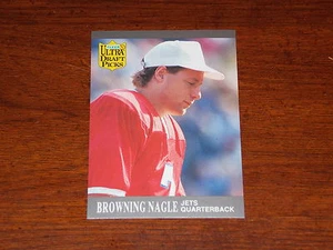 CARTOLINA CALCIO FLEER ULTRA 1991 BROWING NAGLE ROOKIE #293 - Foto 1 di 1