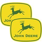  John Leaping Deere Vinyl Decal Sticker 2-Pack - Vintage 6inch