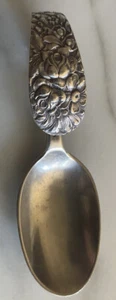 Kirk Stieff- Antique- Rose Pattern - Sterling Silver - Curved Handle Spoon 1892 - Picture 1 of 7