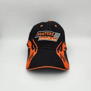 Mütze Kappe Hooters Nascar Pro Cup Series schwarz mit Flammen verstellbar schwarz - Bild 1 von 6