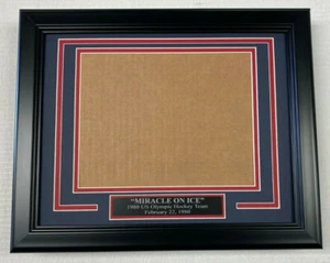 1980 TEAM USA MIRACLE ON ICE OLYMPICS FRAMED FRAME KIT 8X10 HORIZONTAL PHOTO - Picture 1 of 1
