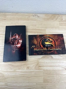 The Art of Mortal Kombat Book 9" x 5" Video Game Art Book with Slipcover - Foto 1 di 8