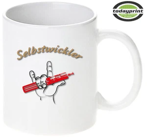 Selbstwickler, Tasse, Becher, Mug , Cloud, Vaping, Dampfer, Dampfen, Vapor   - Bild 1 von 3