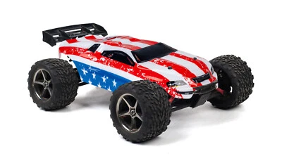 Custom Body USA Flag for Traxxas 1:16 E-Revo Truck Car Shell Cover 1/16 Mini - Image 1 of 3