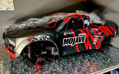 Arrma MOJAVE BLX 6s 1/8 Scale 4WD Desert Truck ROLLER Chassis ARA7604 W/ Body !! - Image 1 of 4