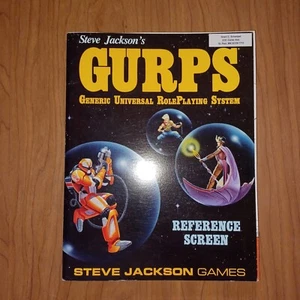 Steve Jackson Games: GURPS 3E Aid - REFEREE'S SCREEN - Picture 1 of 1