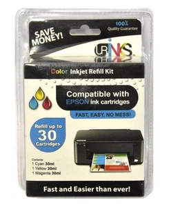 Urinks Color Inkjet Refill Kit, Compatible with Epson ink Cartridges - Picture 1 of 1