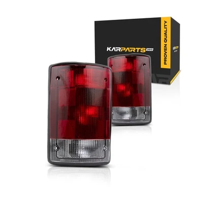 Par de luces traseras para Ford E-150 Club Wagon 2004 2005 lado conductor y pasajero DOT Foto 1 de 4