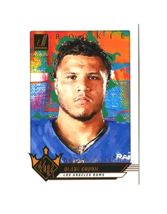 Donruss Football Blake Corum RC 2024! *Gridiron Kings* #17 Los Angeles Rams - Imagen 1 de 2