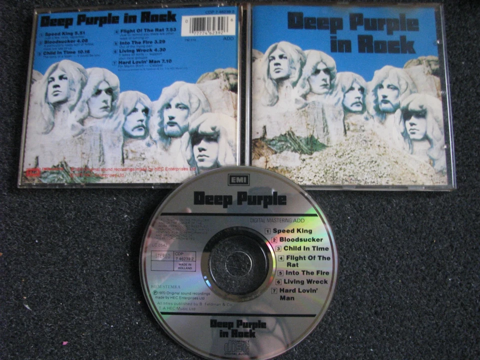 Deep Purple-In Rock CD-1995 Holland-EMI-CDP 7 46239 2 - Bild 1 von 1