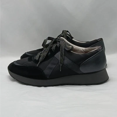 Munro Piper Zapatos Atléticos Mujer Tenis Talla 11W Negro Con Cordones Parte Superior Baja Activo Foto 1 de 4