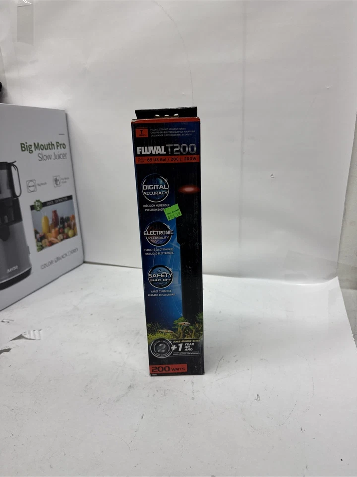 Fluval T200 Fully Electronic Aquarium Heater 200 watt - Image 1 of 3