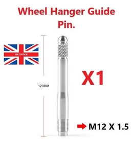 Wheel Mount Guide Pin Hanger Tool, M12 X 1.5. Stud and Nut Guide. 1 Piece. - Picture 1 of 3