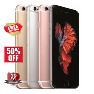 Apple iPhone 6s Plus Rose Gold/Silver 16GB 64GB Unlocked Verizon 4G GSM - Picture 1 of 9
