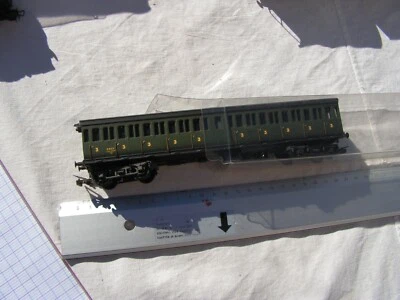 rivarossi  WAGON    voyageur  plastique    sncf   3 eme classe          (tr 7) - Photo 1/4