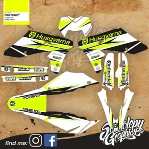 Husqvarna SM610 2005 - 2010 graphic kit - stickers with real flourescent yellow - Foto 1 di 11