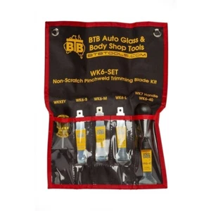 BTB Pinchweld Preparation Kit WK6SET - Glass Urethane Adhesive Trimming - Picture 1 of 3