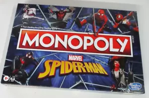 Marvel Spider-Man / Spiderman Monopoly Set - Hasbro Gaming - 195166146294 - Picture 1 of 9