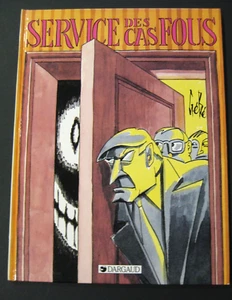 Service des cas fous Gébé Ed. Dargaud EO 1985 TBE - Picture 1 of 3