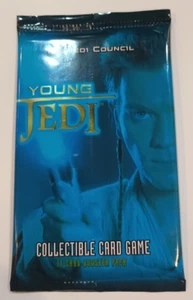 1999 Star Wars Young Jedi CCG Unopen Booster Pack English 11 cards - Picture 1 of 1