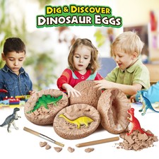 Digging Fossils Dinosaur Eggs Adventure Surprising Educational Toys Easter Kids