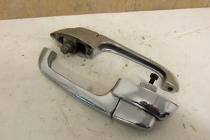 COPPIA MANIGLIE PORTE NOS BMC CROMATE AUSTIN MORRIS MG Riley Wolseley 1100 1300 - Foto 1 di 9