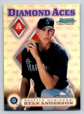 1999 Bowman Chrome Diamond Aces Refractors #DA4 Ryan Anderson (ref 198883) - Image 1 of 2