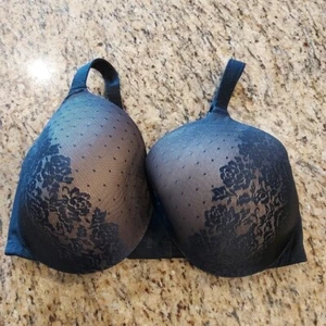 Soma Stunning Support No Show Minimizer Bra Full Coverage UW Black Lined Sz 38G - Picture 1 of 22