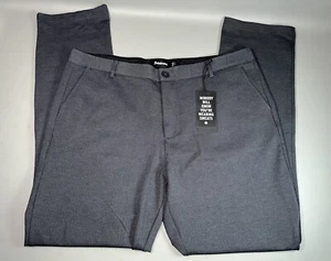 BetaBrand Men's Dress Pant Sweatpants Size 40x34 Stretch Rayon Blend Charcoal - Picture 1 of 11