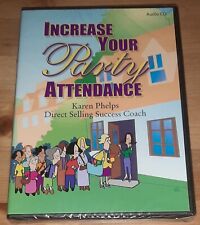 Increase Your Party Attendance (Audio CD, NEW) Direct Selling Success Coach