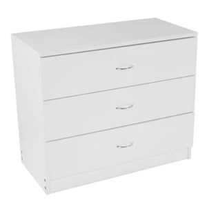 Modern 3 Drawer Dresser Chest Of Organizer Bedroom Bedside Tower Storage Cabinet - Picture 1 of 9