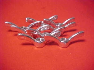 8 tuercas de eje delantero vintage de 5/16" x 24 hilos de lote antiguo - Imagen 1 de 7
