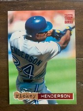 RICKEY HENDERSON Cards 1987-1996 HOF Class of 2009 You Pick! Quantity Discounts