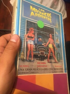 LOS MECANICOS ARDIENTES VHS MEXCINEMA RAUL RAMIREZ COMEDY - Picture 1 of 4