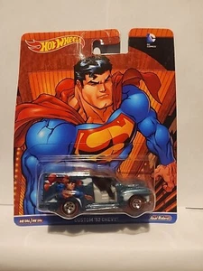 Hot Wheels DC Superman Custom '52 Chevy 1/64 Die-Cast Car 2016 Mattel Sealed - Bild 1 von 8