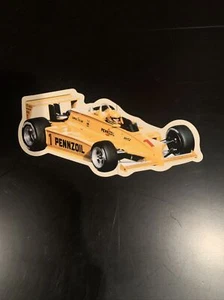 "PENNZOIL RICK MEARS #1Vintage Original Racing Sticker Decal IndyCar 1 New - Picture 1 of 5