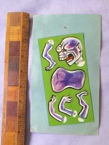 VINTAGE 1970S JAPAN YOKAI MONSTER DIE-CUT CARDBOARD TOY FIGURE PURPLE GOBLIN NM! - Picture 1 of 4