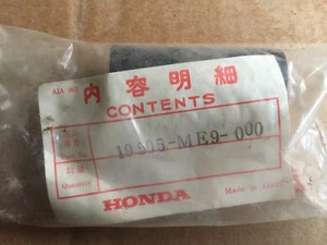 Junta de manguera de agua radiador Honda NOS VT700 VT750 Shadow VT 700 750 19505-ME9-000 - Imagen 1 de 1