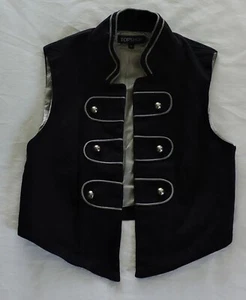 TopShop Black Vest U.S.Child Size 8 Euro Child Size 36 - Picture 1 of 12