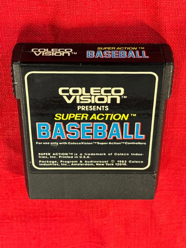 ColecoVision Cartridge - Super Action Baseball - Image 1 of 1
