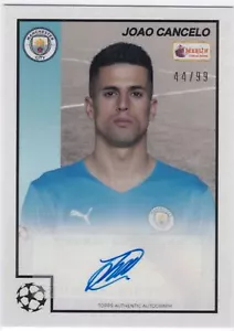 2021-22 Topps Merlin Heritage 97 Auto Black Joao Cancelo - Man City 44/99 - Imagen 1 de 2