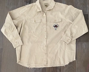 Indiana Jones Her Universe Buttonup Shacket Hemdjacke Größe 1X Unisex - Bild 1 von 12