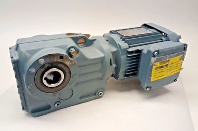 Motorreductor SEW Eurodrive KA37/T-DRN71M4-58.60 3ph 0.5hp 1730/30rpm relación 58.60:1 Foto 1 de 4