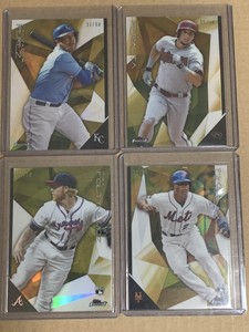 (10) 2015 TOPPS FINEST GOLD, green REFRACTORS /50  Rookies, Stars , Nice Look