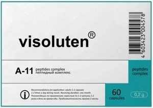 Biorregulador de péptido de retina natural A-11 Visoluten original Khavinson 60 tapas - Imagen 1 de 2