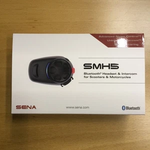 SENA SMH5-01 Bluetooth Headset & Intercom for Scooters and Motorcycles - Picture 1 of 2