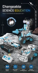 Remote Control Robot Building Kits for Kids 6-12 STEM 5in1 Rc Robot Building Set - Picture 1 of 17