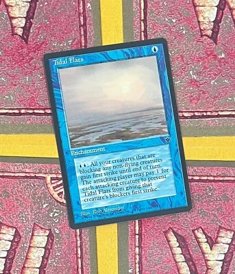 MTG TIDAL FLATS (Alexander) Fallen Empires (Wyvern Back) (OldManMTG 010-592) - Image 1 of 4