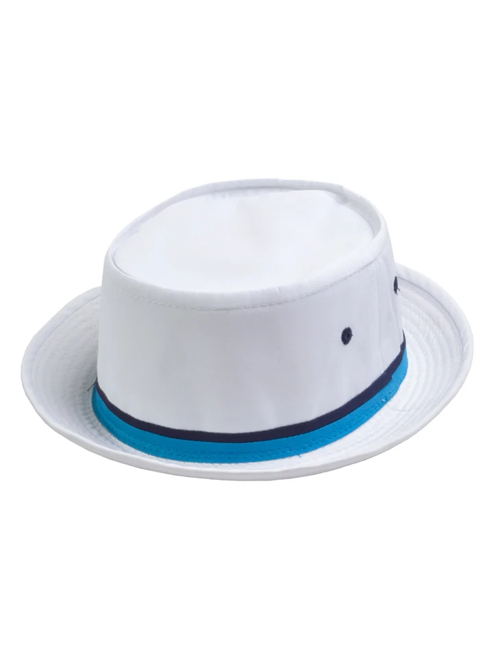 Dorfman Pacific Roll Up Bucket Hat in WHITE - 830K - Image 1 of 1