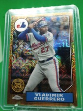 2022 Topps 1987 Chrome Silver Pack Mojo Vladimir Guerrero Jr. Toronto /25